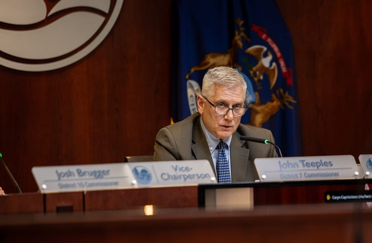 County commissioner: Ex-board chair Moss 'misled' colleagues to secure buyout to avoid probe