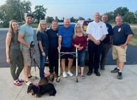 Beyond the Call of Duty: Deputy takes in dogs after owner is rushed to hospital post image