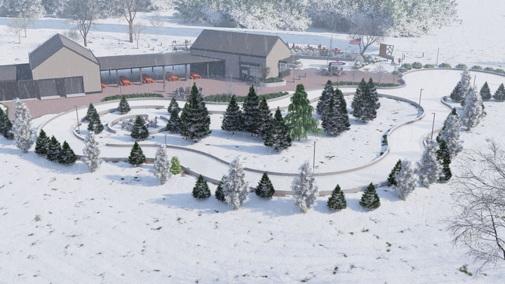 Work continues on Holland ice rink; August opening expected